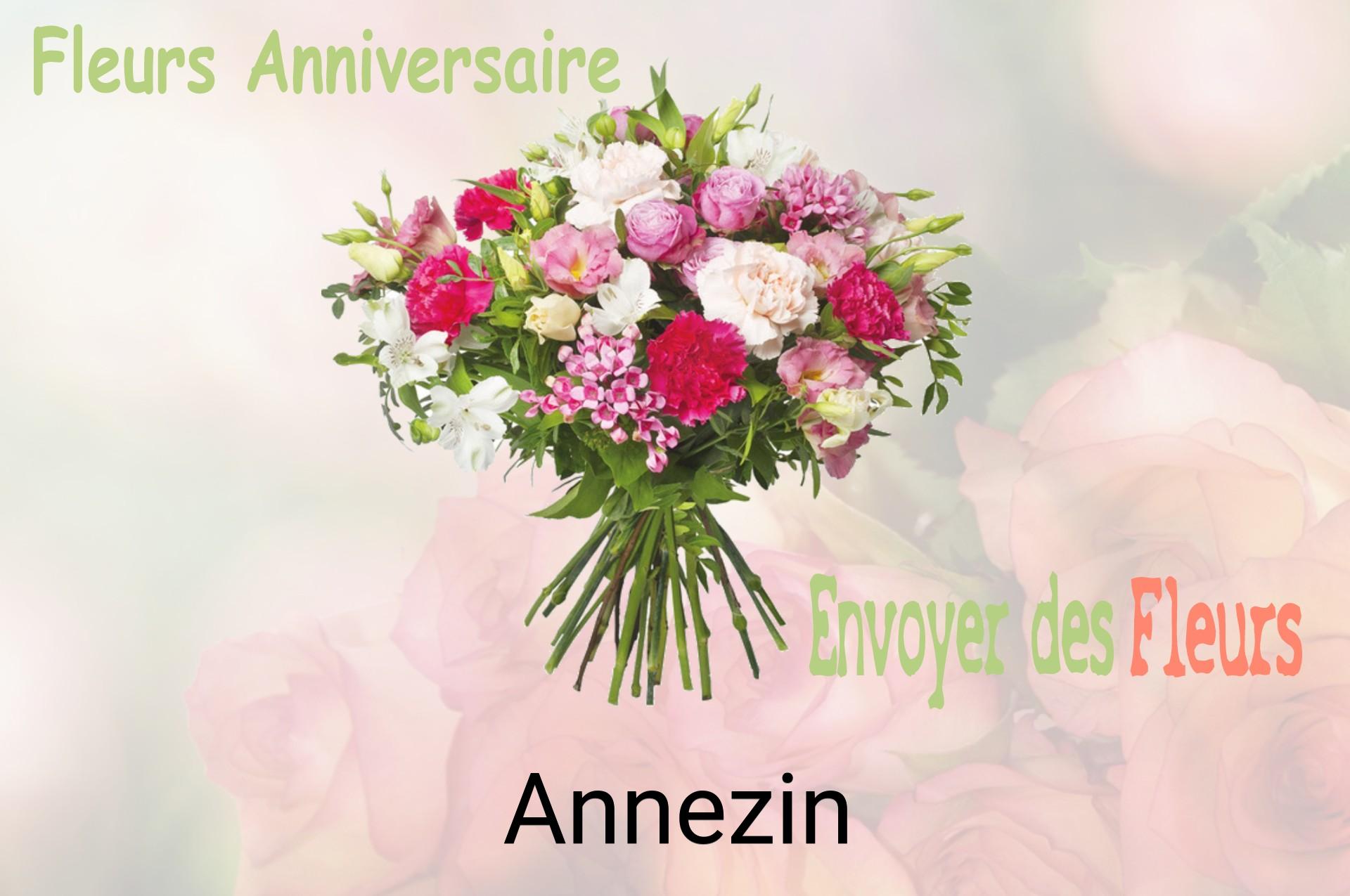 Bouquet de fleurs d’anniversaire livré à Annezin